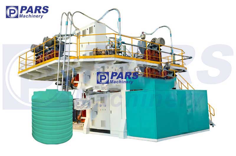 دستگاه پلاستیک بادی تولید بشکه