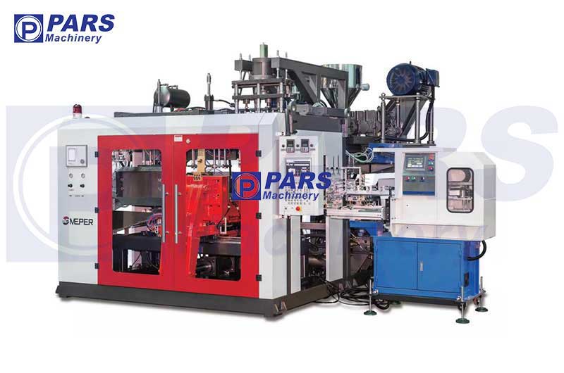 دستگاه پلاستیک بادی 1 تا 4 لیتری