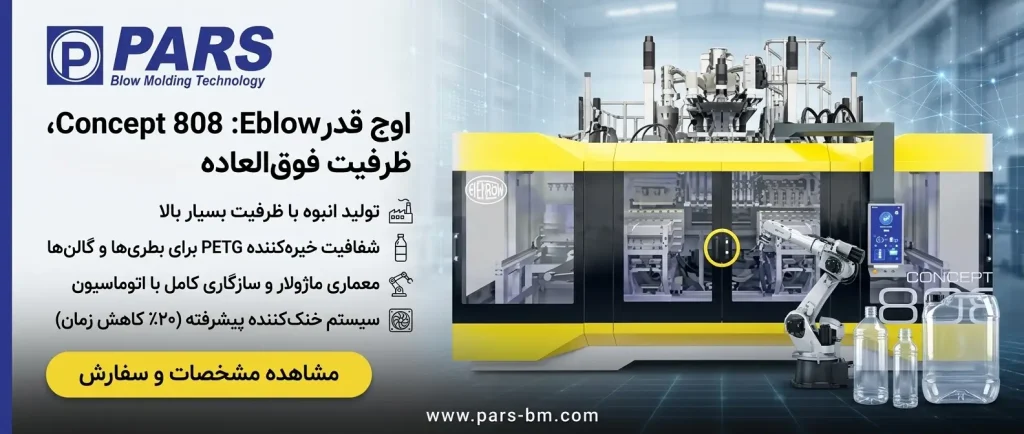 دستگاه پلاستیک بادی پر سرعت